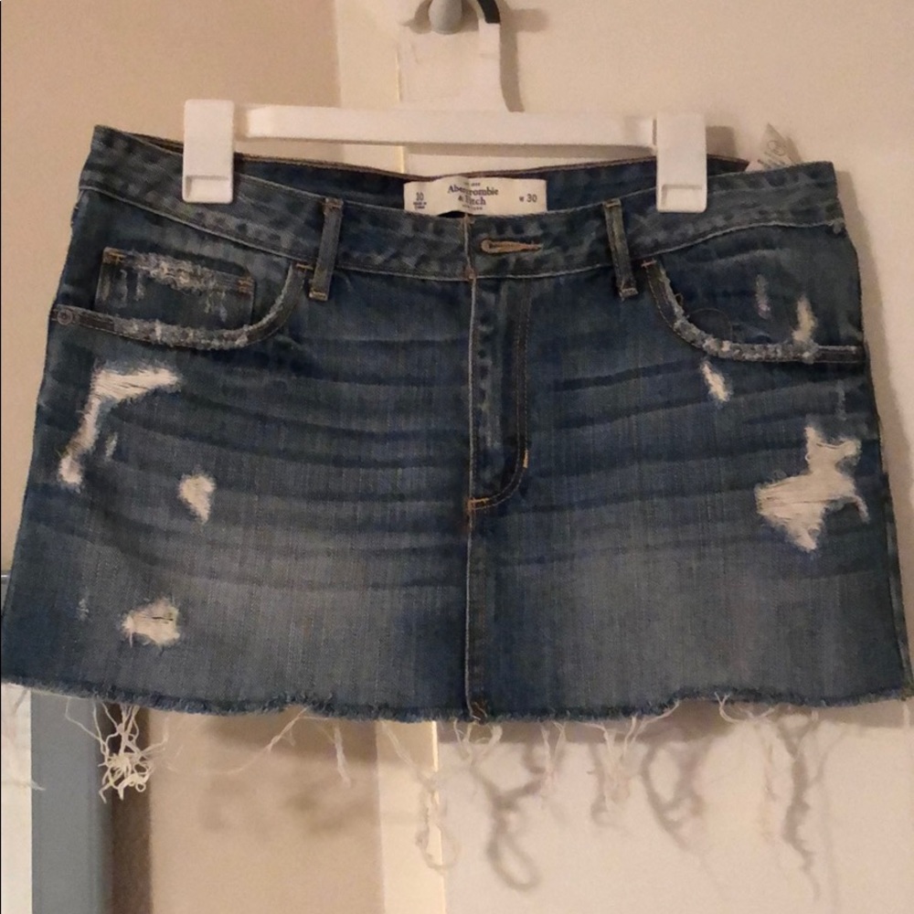 Abercrombie & Fitch jean skirt size 10